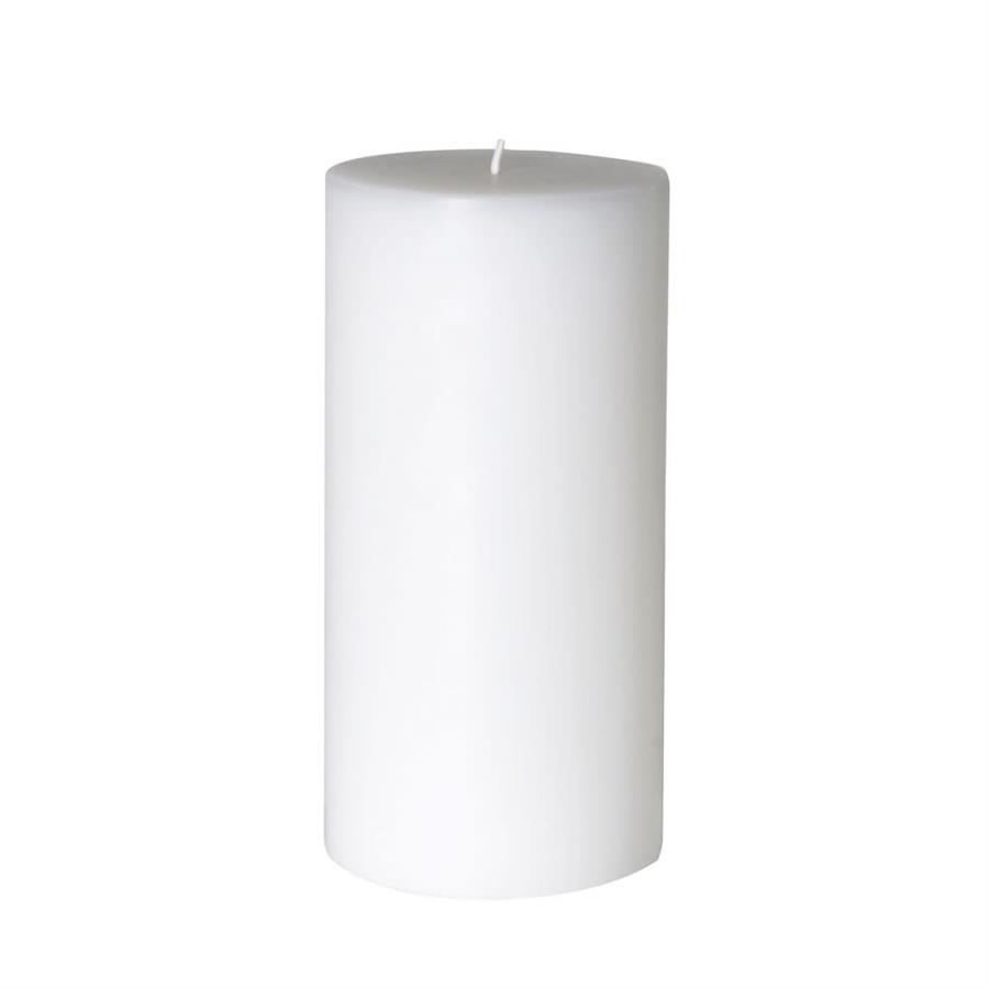 100 x 200mm White Pillar Candle