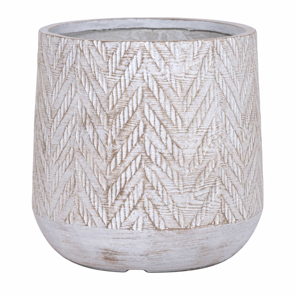 Large Magnesia Weave Planter