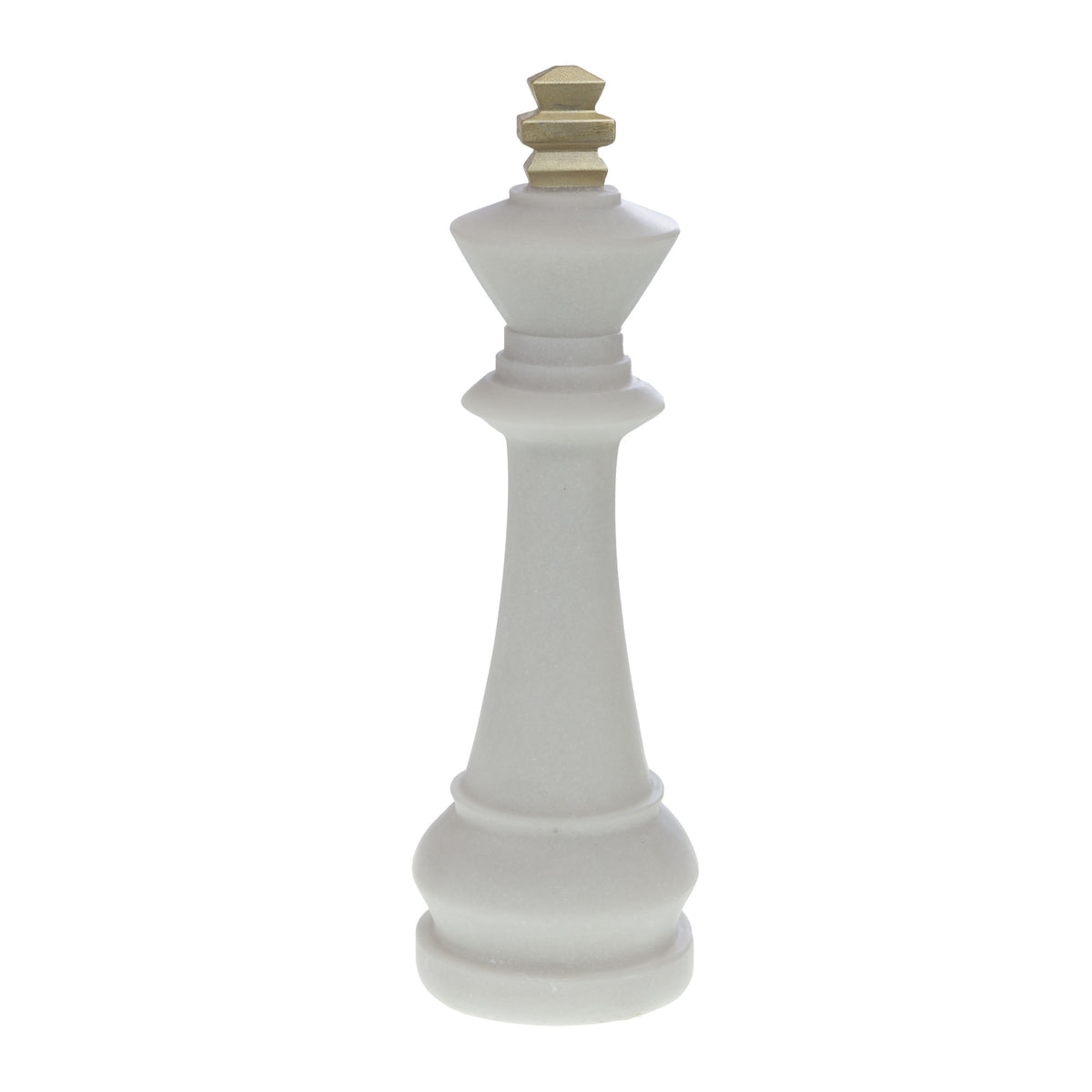 Quartz and Gold Chess King