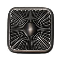 3625 Black Knob Handle - LUXONAS