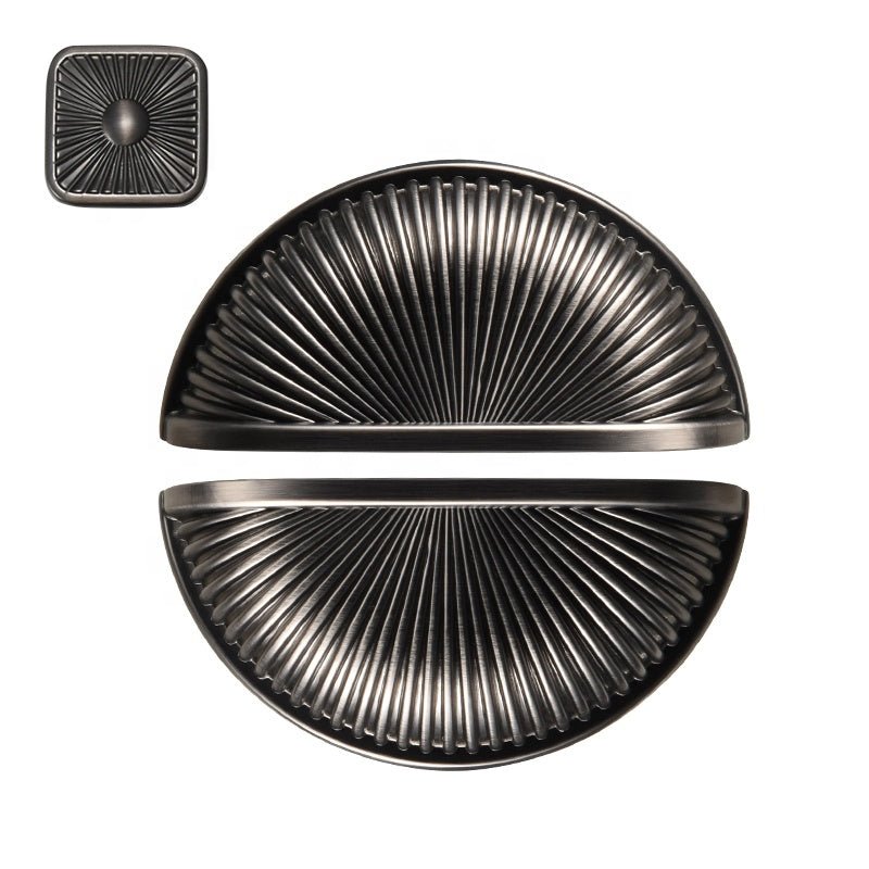 3625 Black Knob Handle - LUXONAS