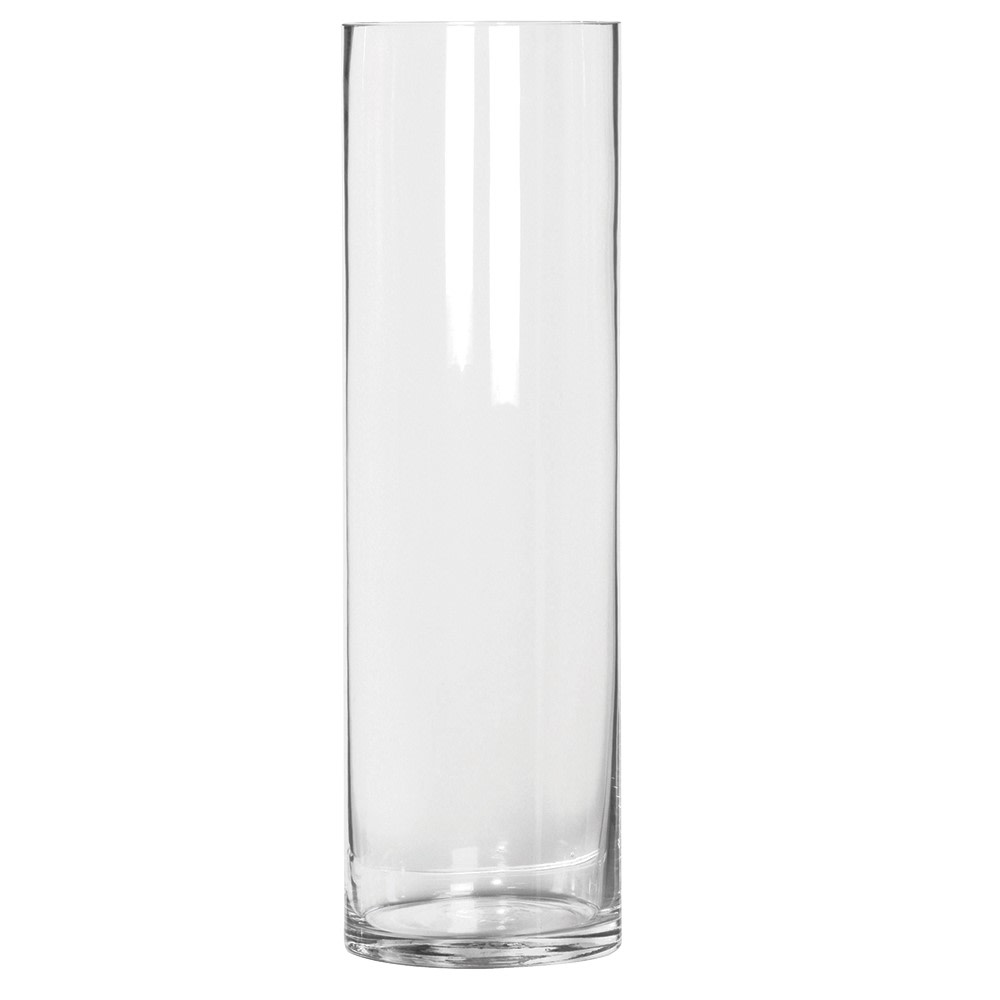 50cm Tall Glass Cylinder Vase