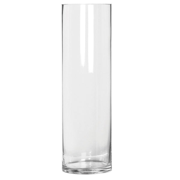 50cm Tall Glass Cylinder Vase