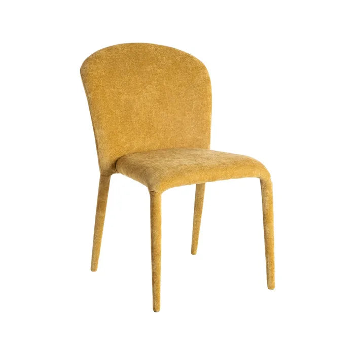 Nuwan Mustard Fabric Chair