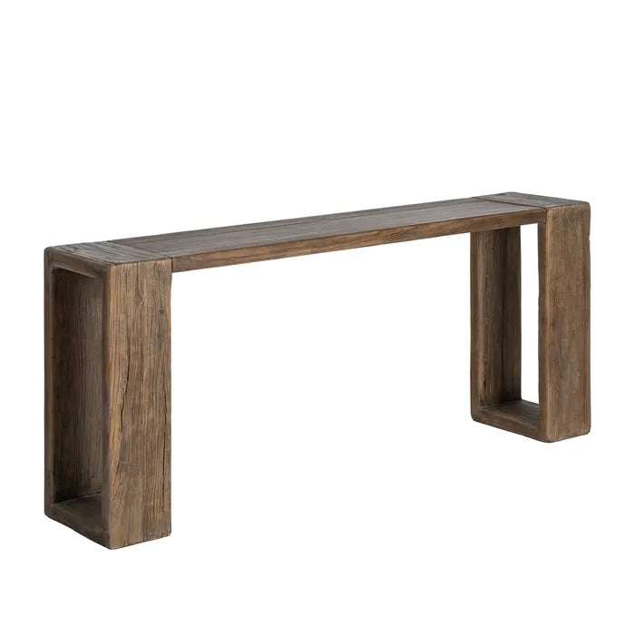Wooden Elm Console