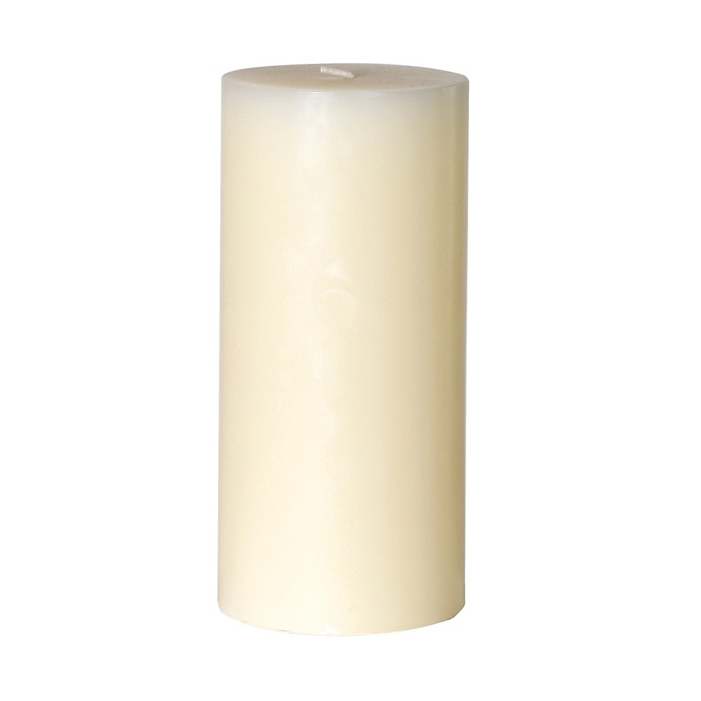 75 x 150 mm Cream Pillar Candle