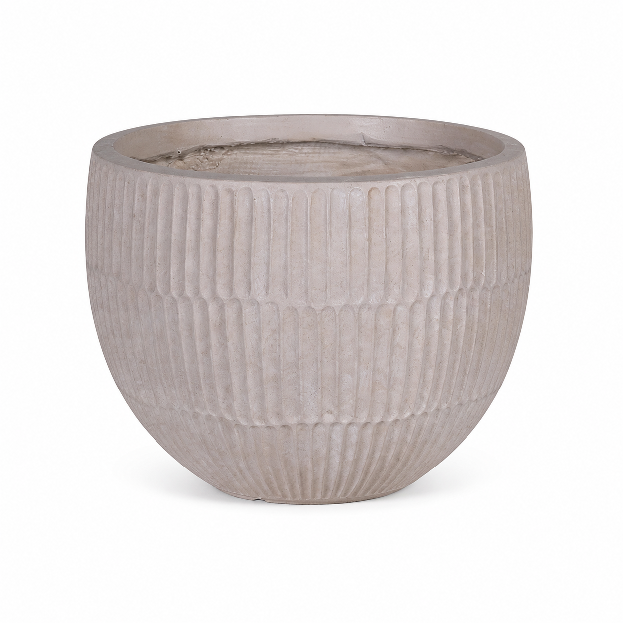 Large Fluted Planter