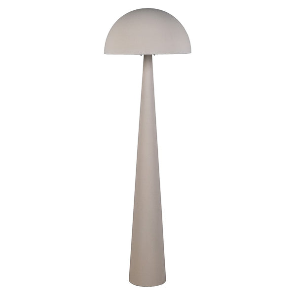 Mushroom Cement Wash Floor Lamp