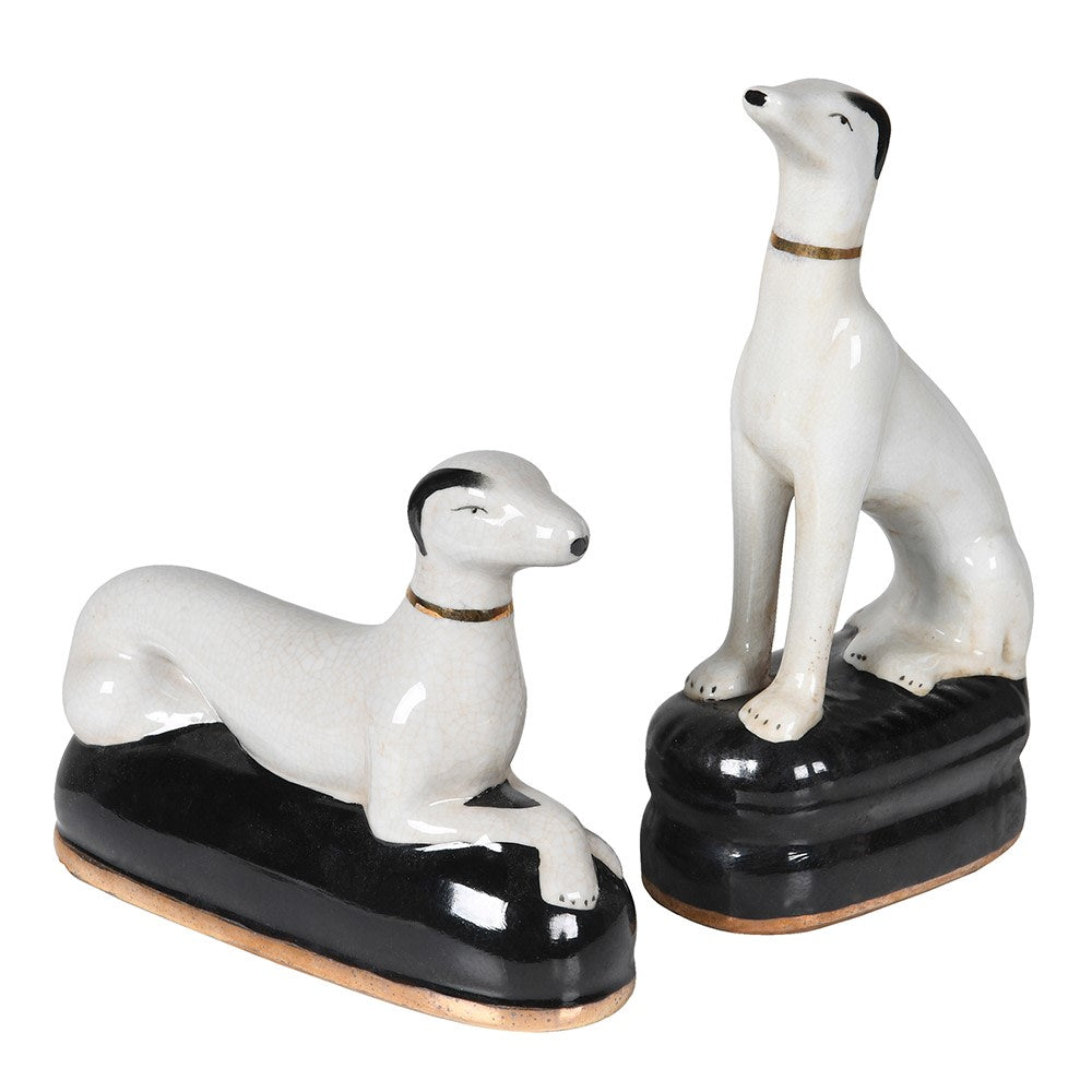 S/2 Whippet Dogs