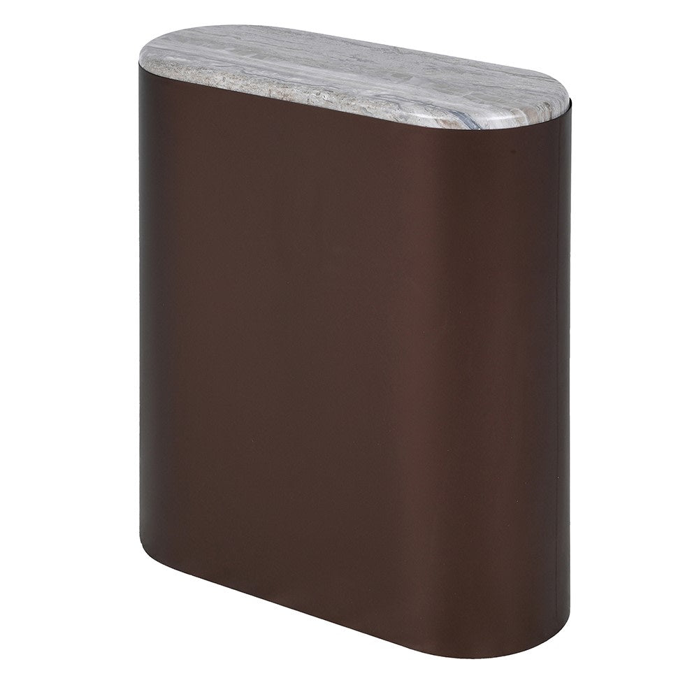 Bronze Sleek Side Table