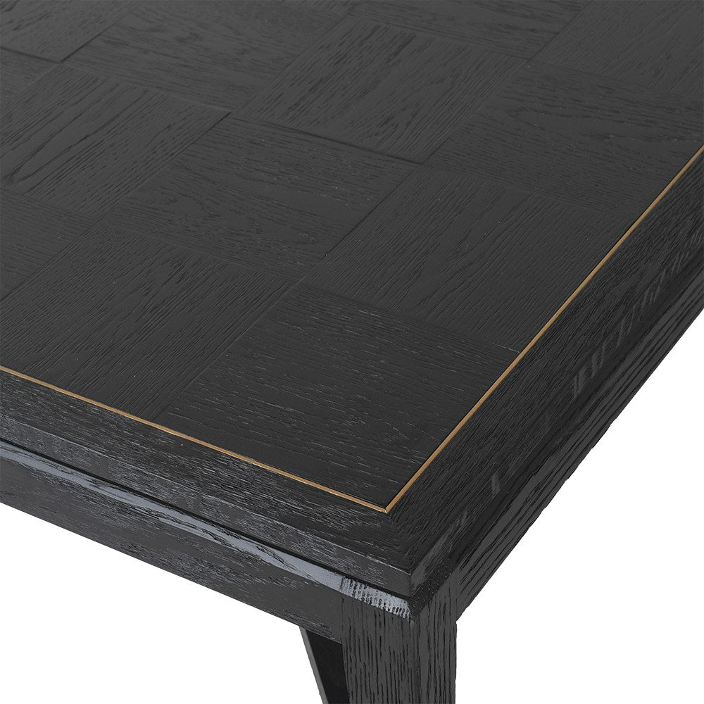 Altham Black Square Coffee Table - LUXONAS