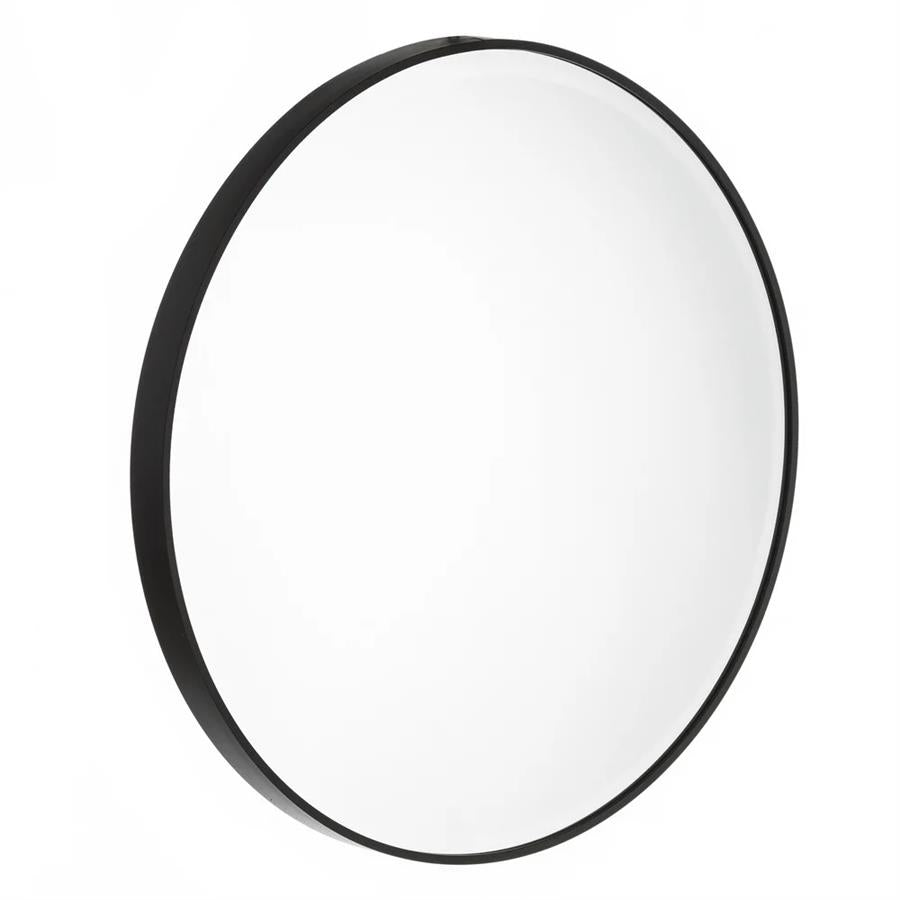Black Aluminium Frame Mirror - 60cm