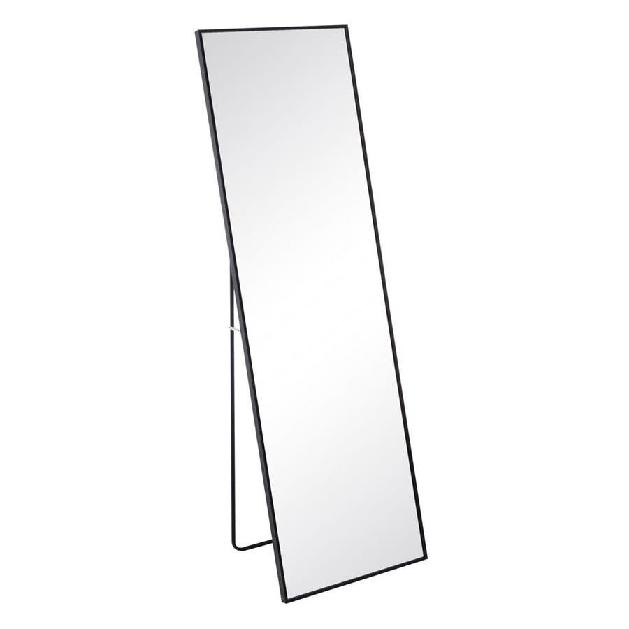 Black Aluminium Frame Standing Mirror 50 x 160cm