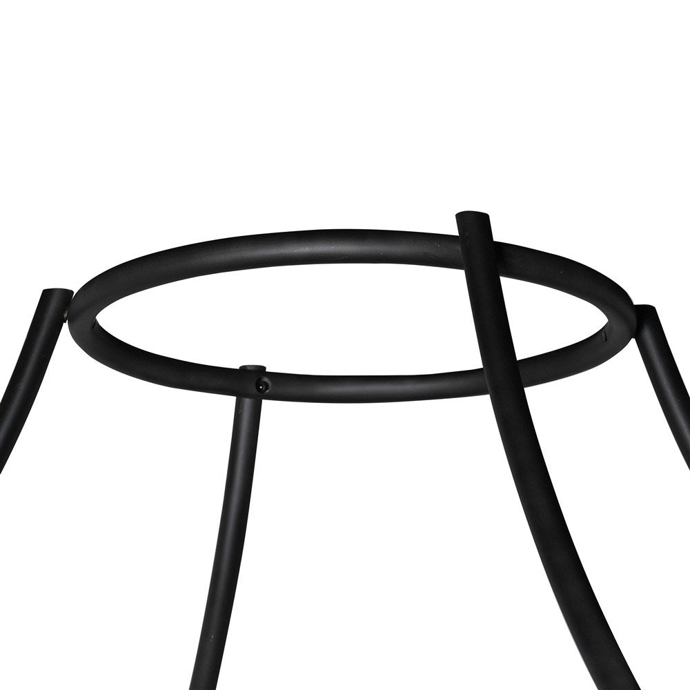 Black Italian Canopy Bed 5ft - LUXONAS