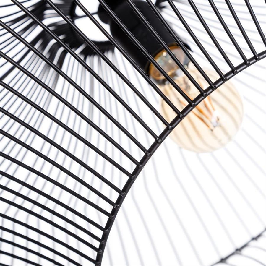 Black Metal Ceiling Pendant Light - LUXONAS