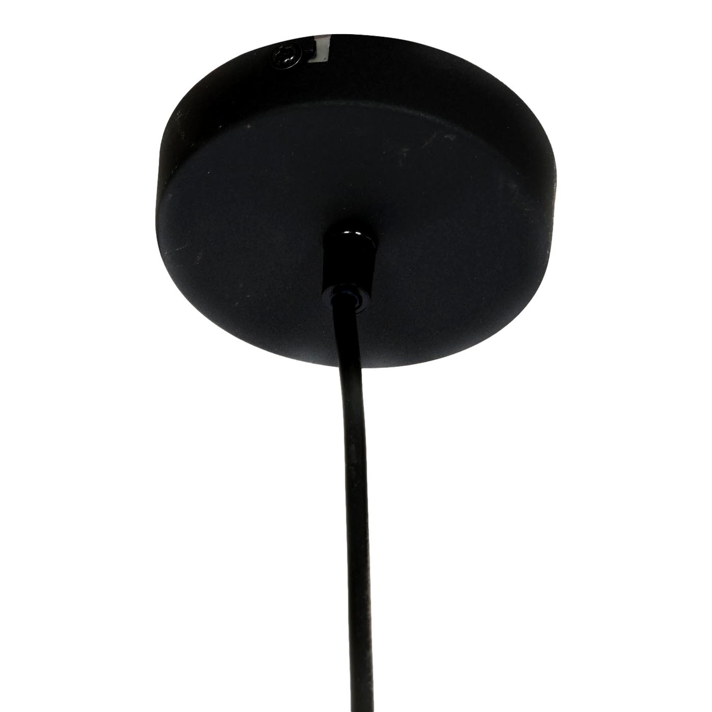 Black Metal Hanging Ceiling Shade - LUXONAS