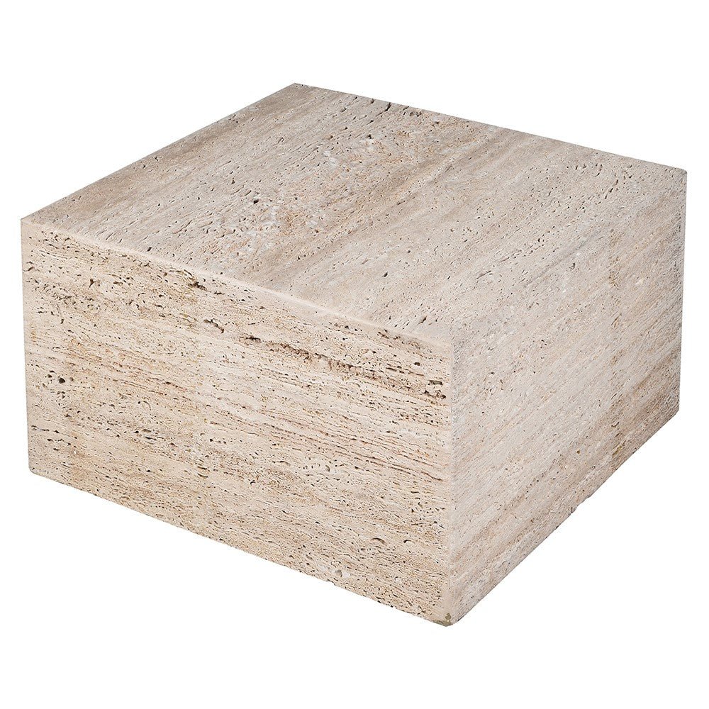 Block Travertine Coffee Table - LUXONAS