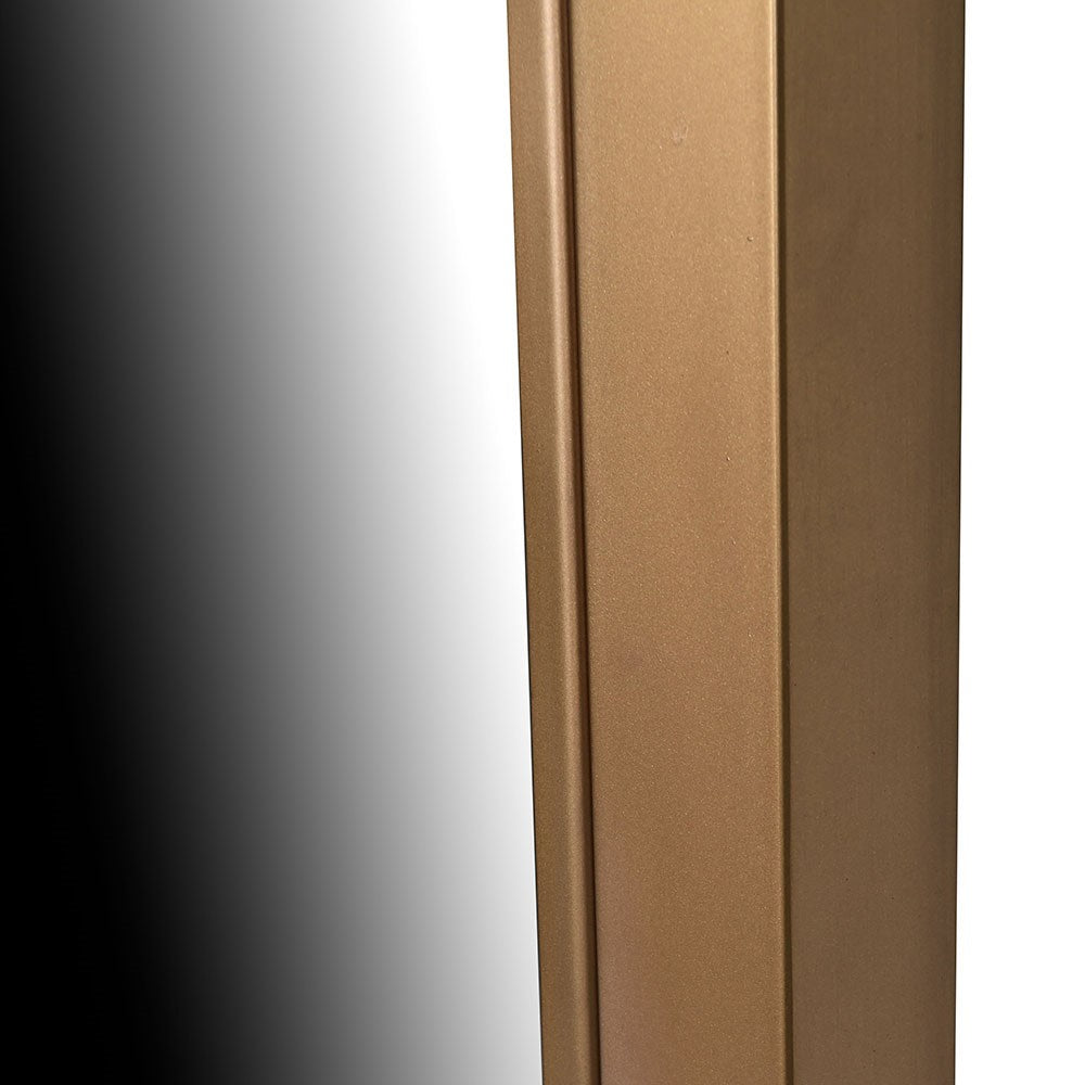 Brushed Gold Cheval Mirror - LUXONAS