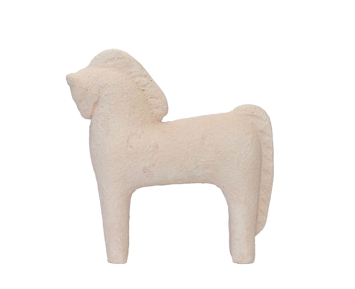 Cement Horse Figure