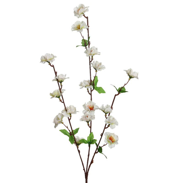 Cherry Blossom Branch 62 cm Cream