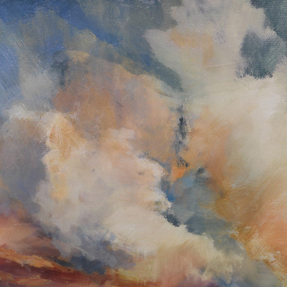 Clouds Abstract Framed Wall Art - LUXONAS