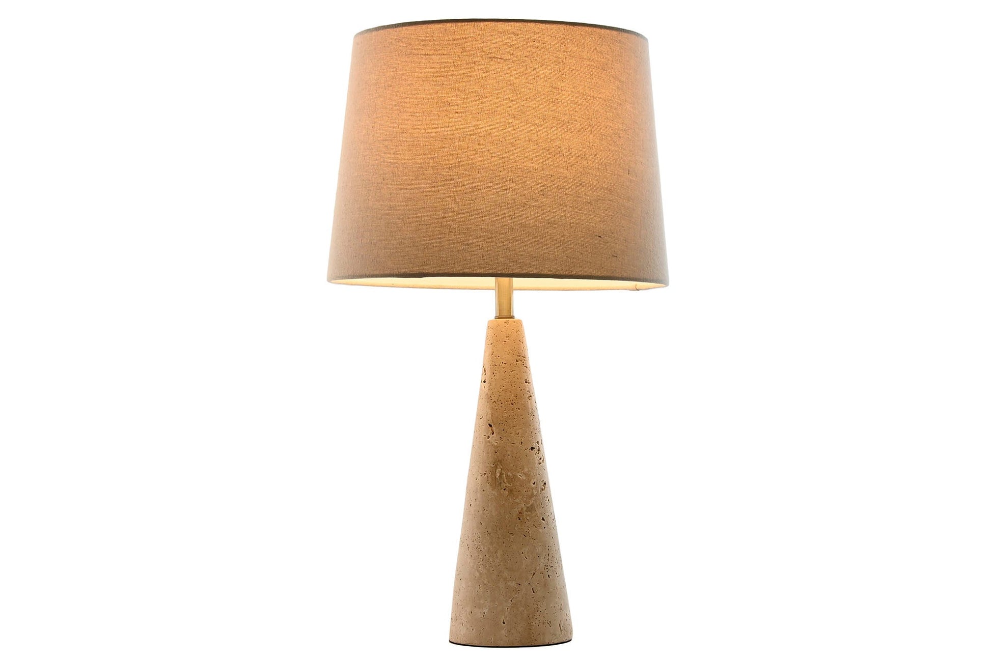 Cone Marble Base Table Lamp - LUXONAS