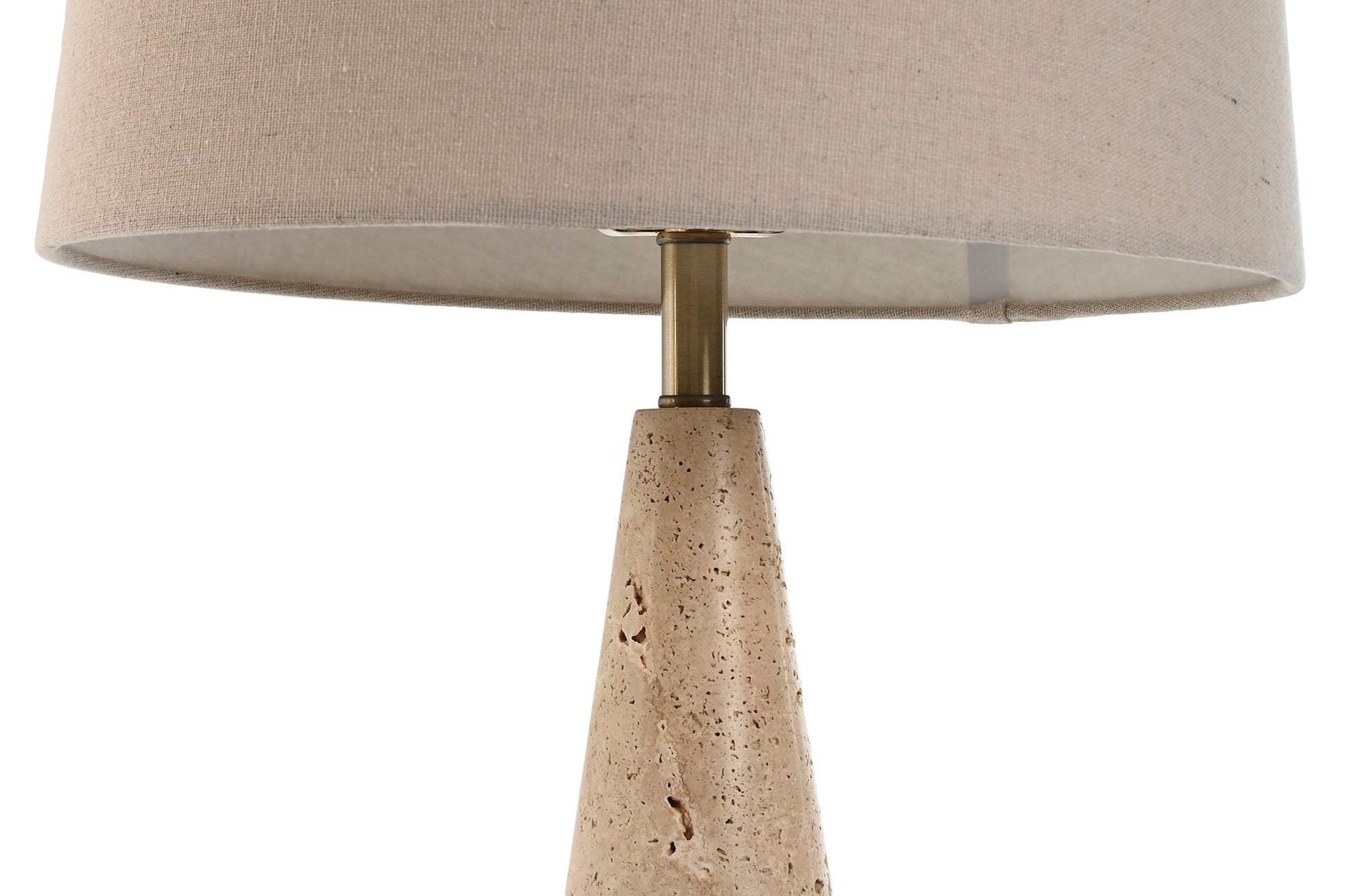 Cone Marble Base Table Lamp - LUXONAS
