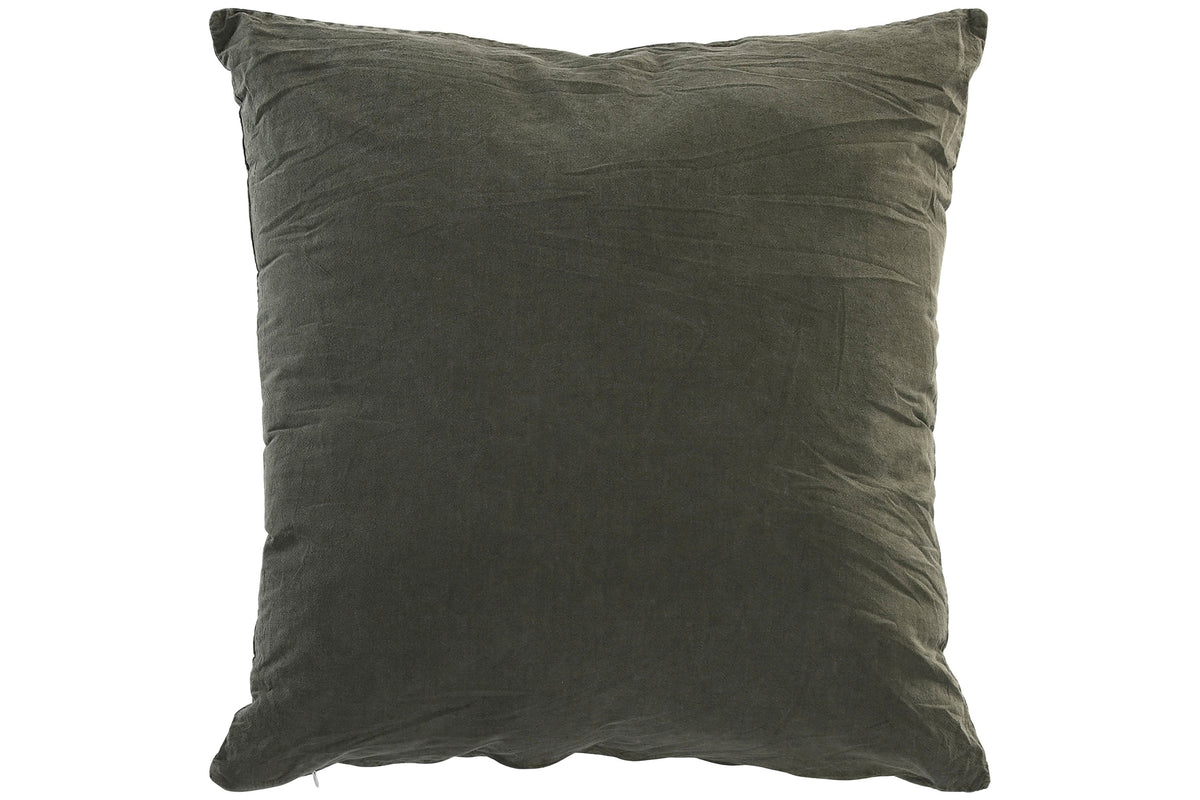 Cotton Cushion, Green