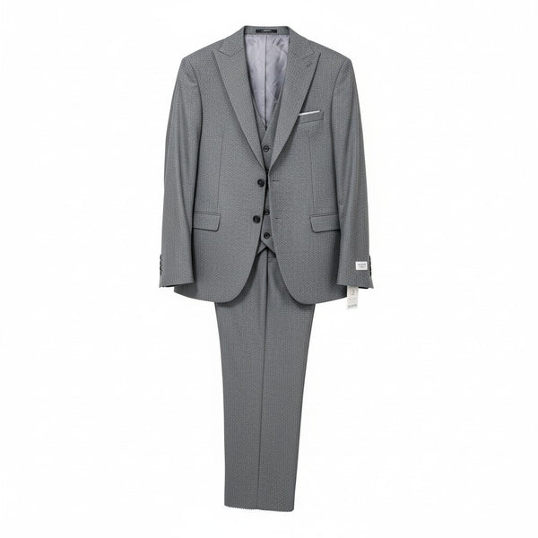 Cotton Dark Grey Suit