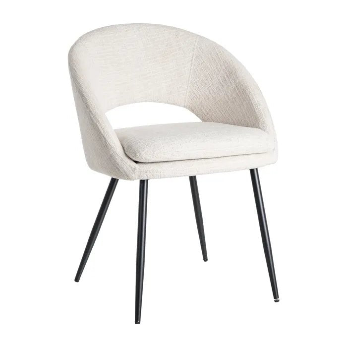 Cream O Dining Chair - Stylish and Comfortable Seating Solution - LUXONAS