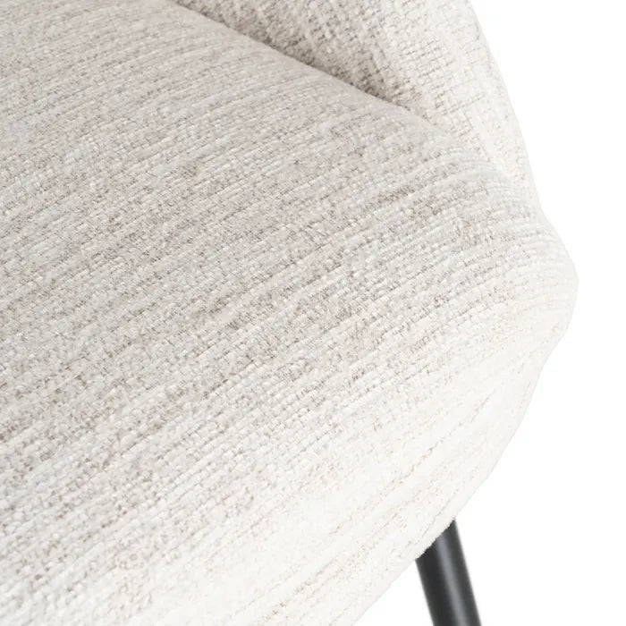 Cream O Dining Chair - Stylish and Comfortable Seating Solution - LUXONAS