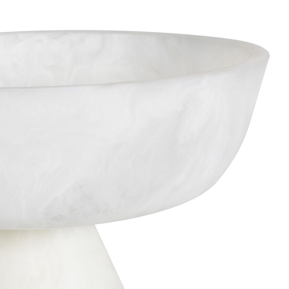 Elegant Pedestal Mist Bowl for Stylish Decor - LUXONAS