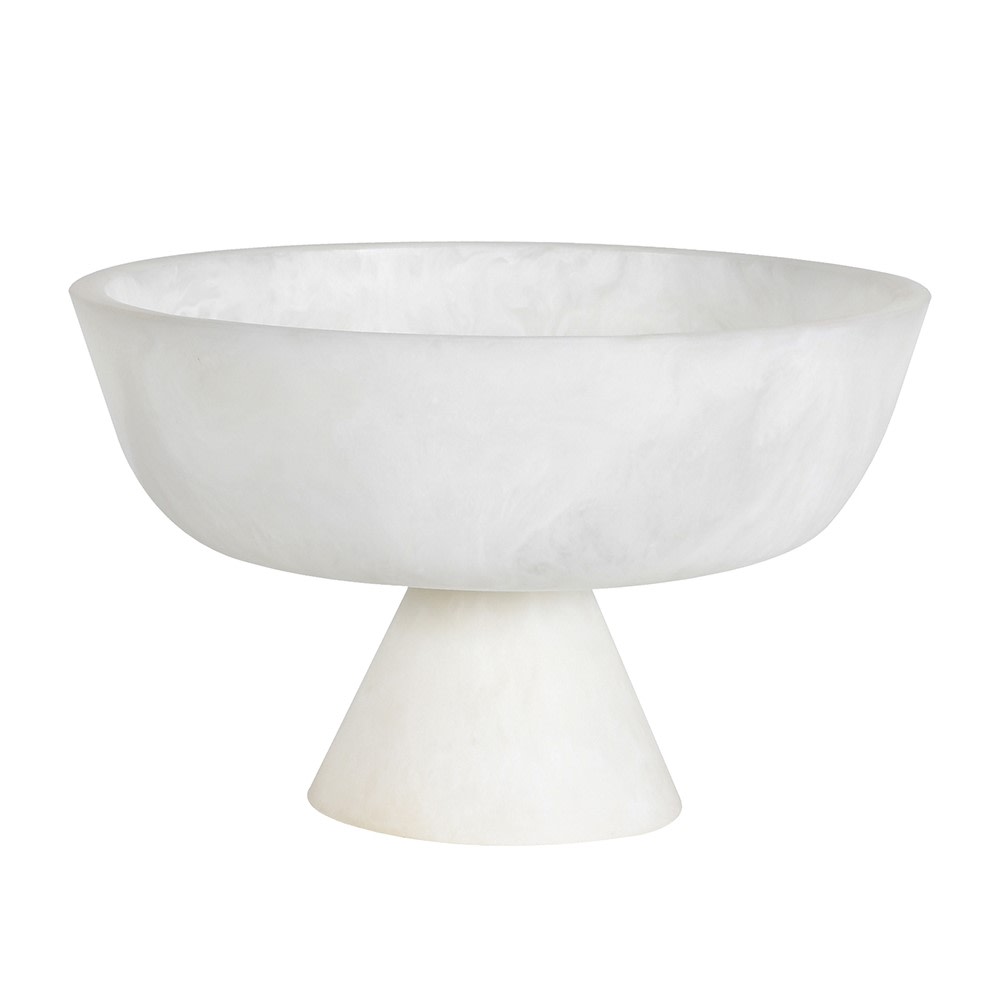 Elegant Pedestal Mist Bowl for Stylish Decor - LUXONAS