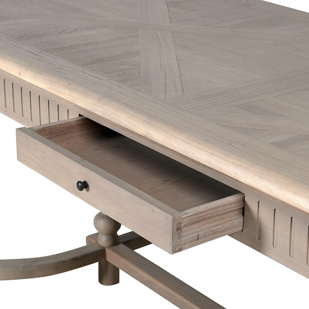 Elm Bell Leg Dining Table - LUXONAS