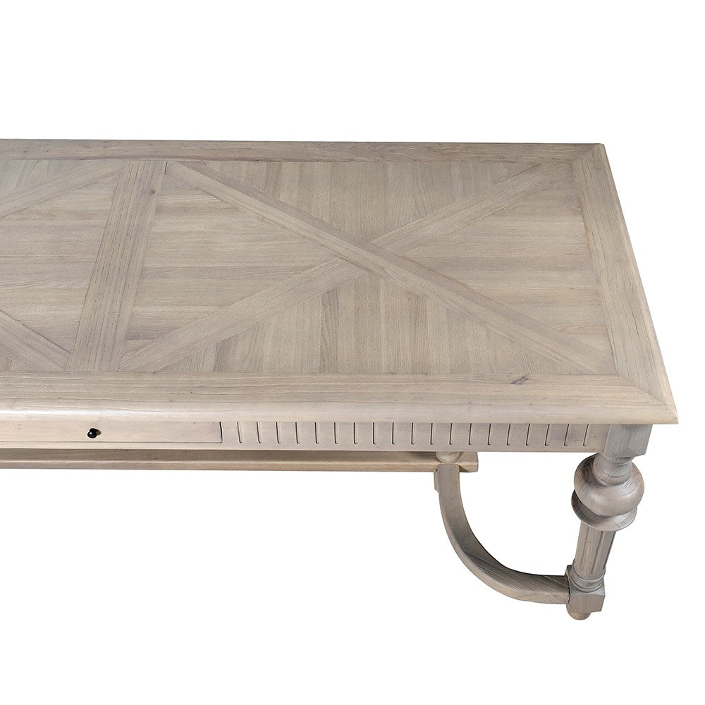 Elm Bell Leg Dining Table - LUXONAS
