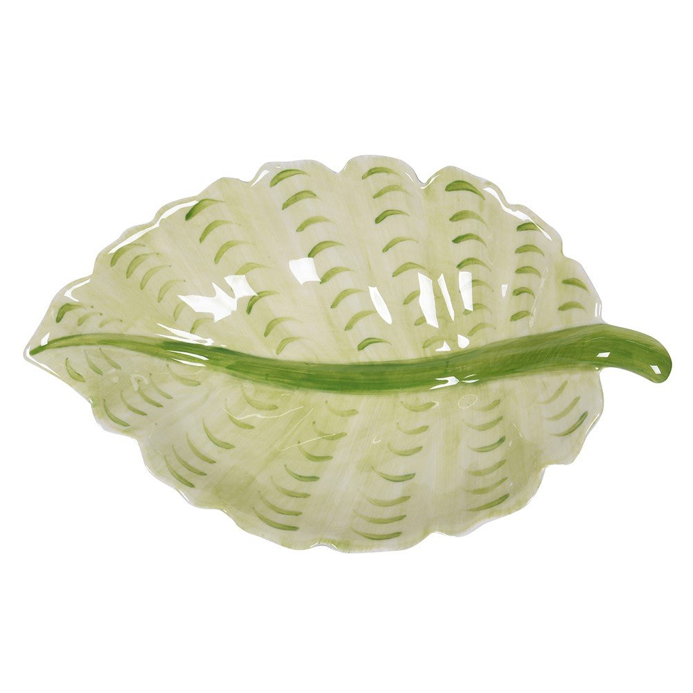 Elm Ceramic Leaf Bowl - LUXONAS