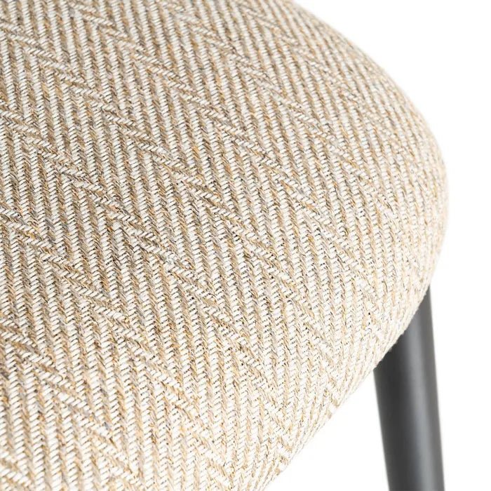 Fabric Chair 'Spike' Beige - LUXONAS