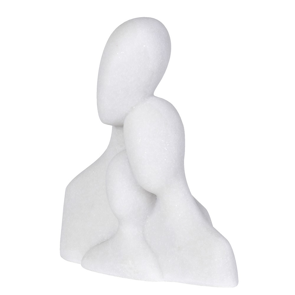 Family Faux Marble Ornament - Elegant Home Decor