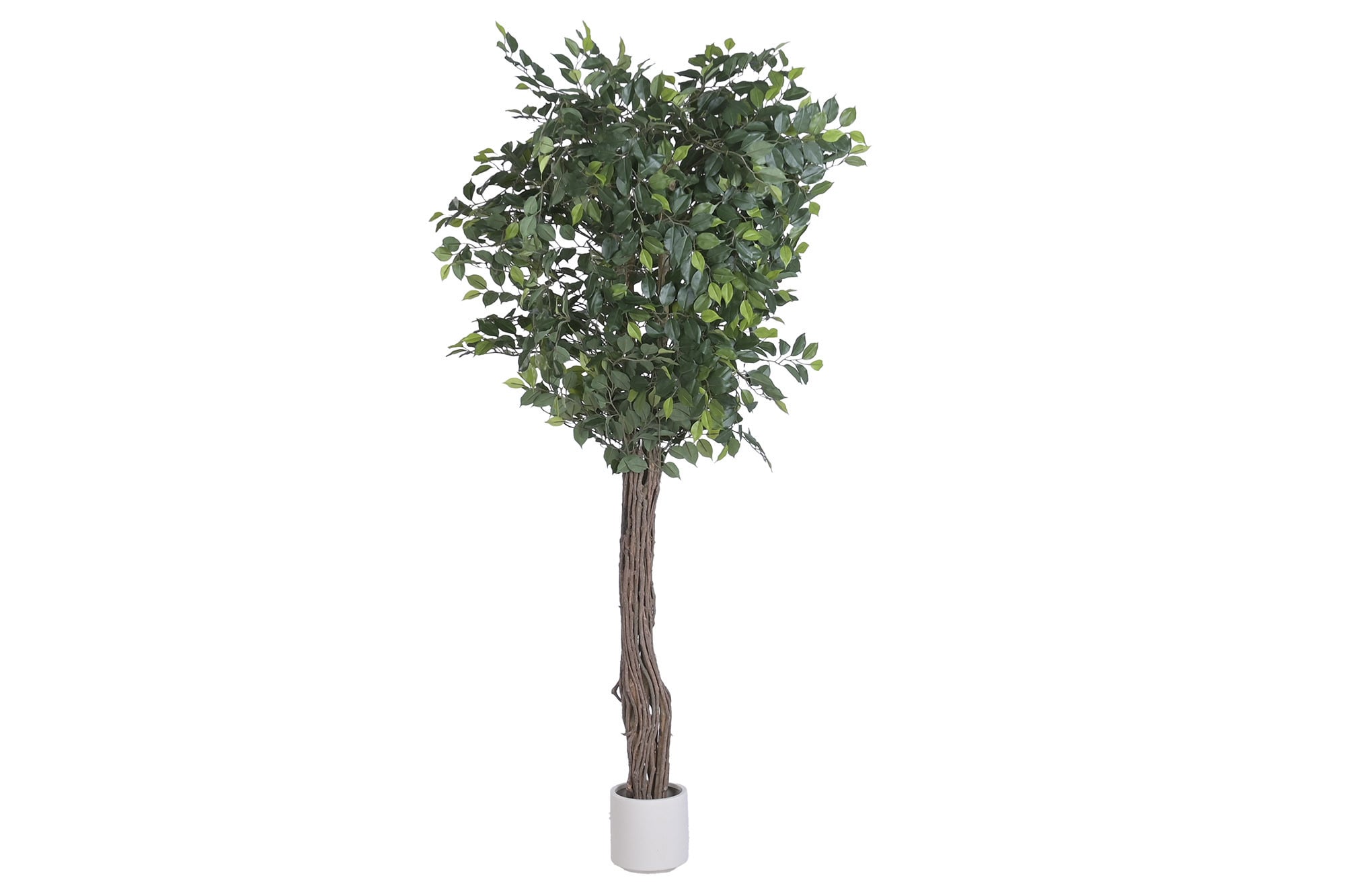 Faux Fig Tree with Wood Trunk 187 cm
