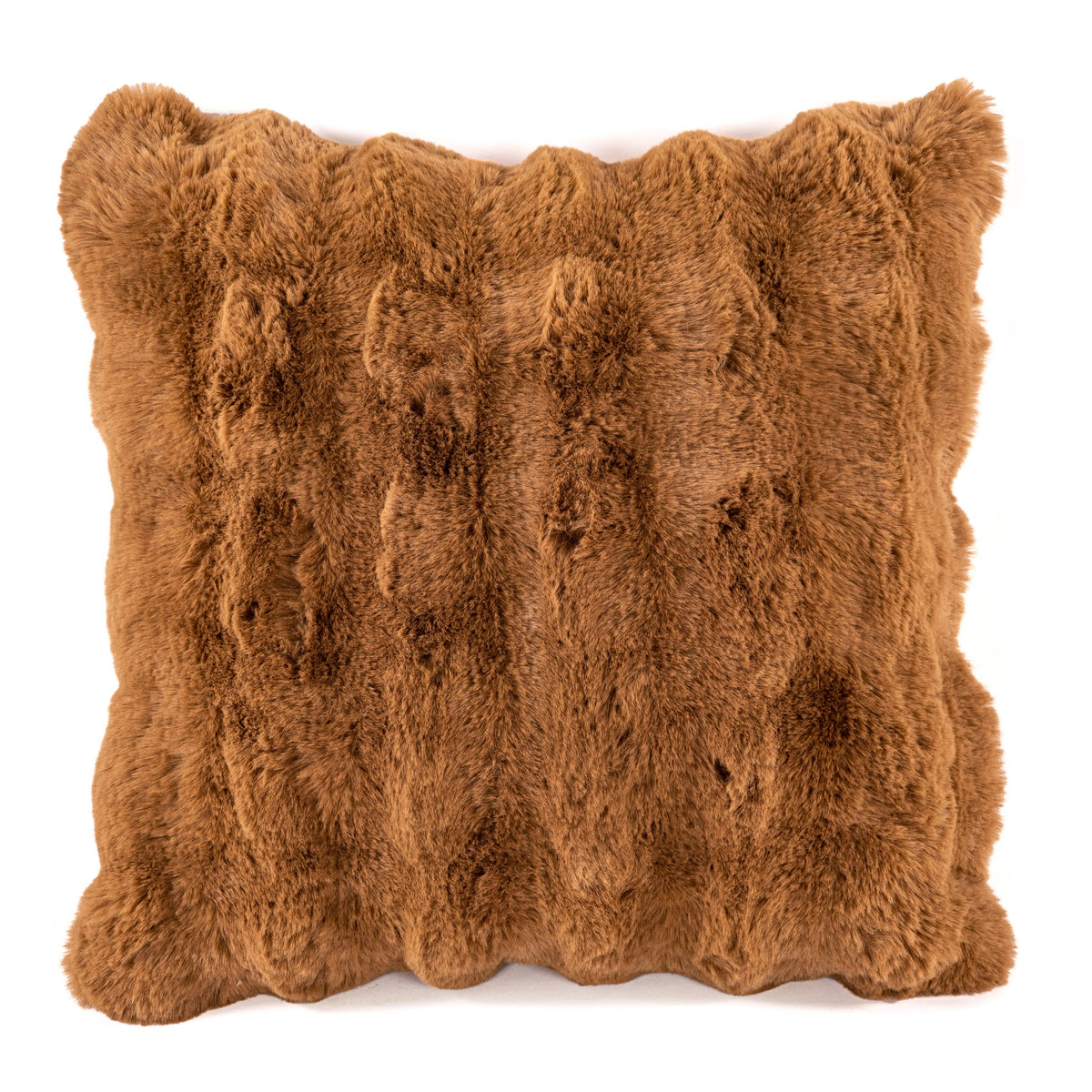 Cushion (filled) Bubble rabbit fur - 45x45 cm: INDIANTAN