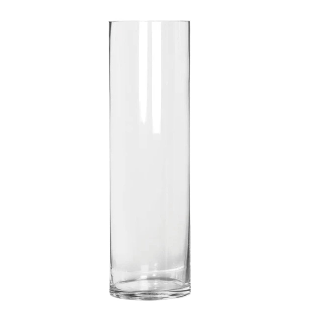 Handcrafted 52cm Glass Cylinder Vase
