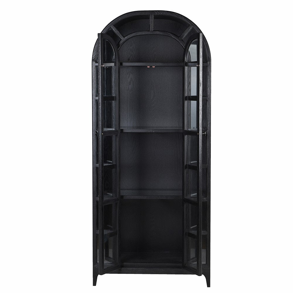 Glass Kiburs Cabinet – Elegant Storage Solution - LUXONAS