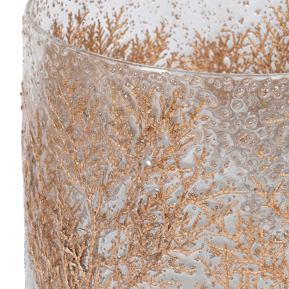Glass Tree Small Candleholder - Elegant Home Decor - LUXONAS