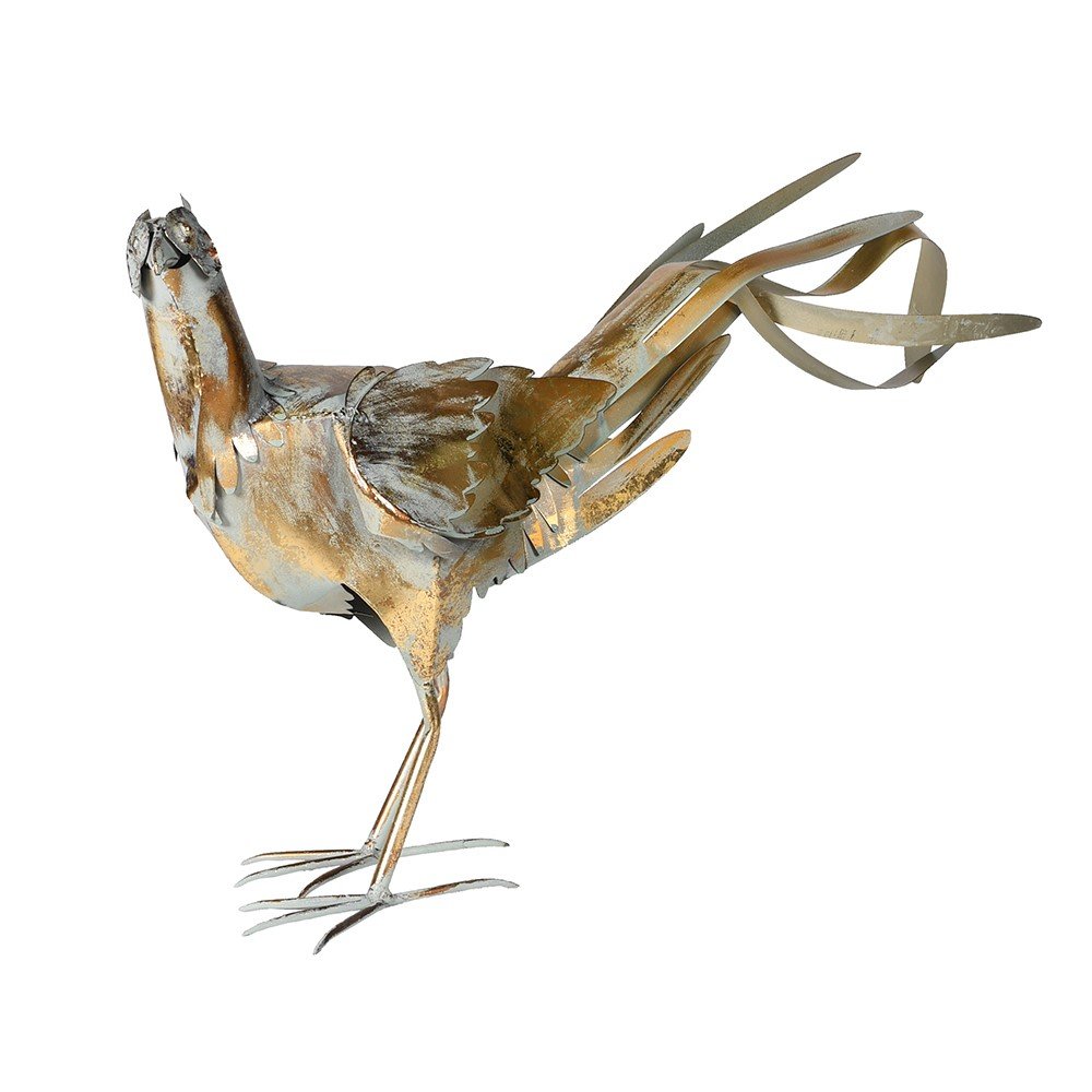 Golden Pheasant Metal Figurine - LUXONAS