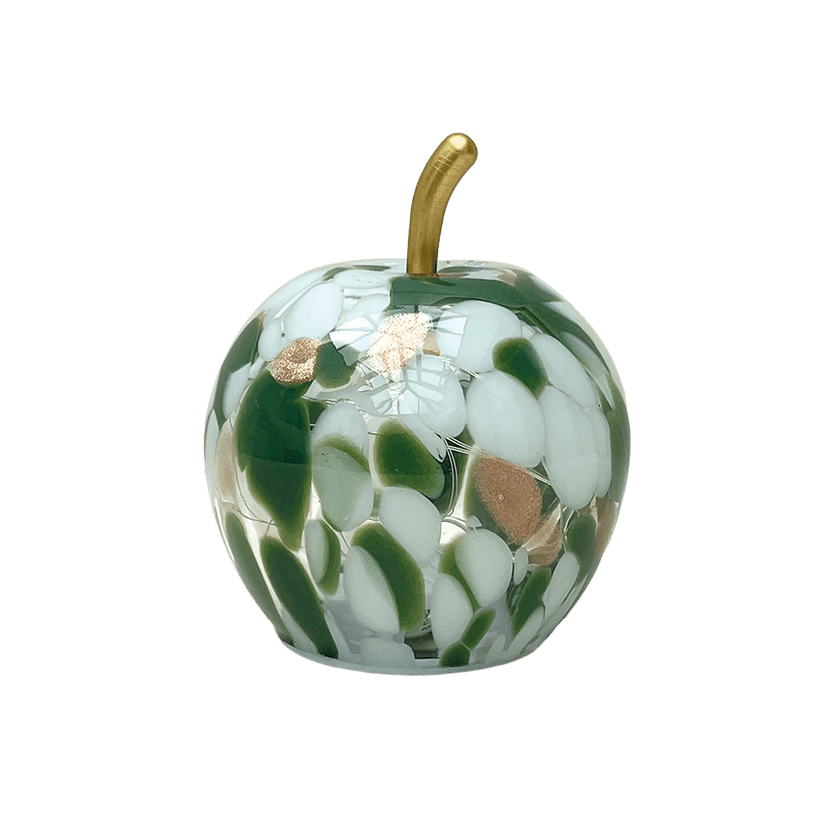 Green Speckled Apple LED Decorative Lamp