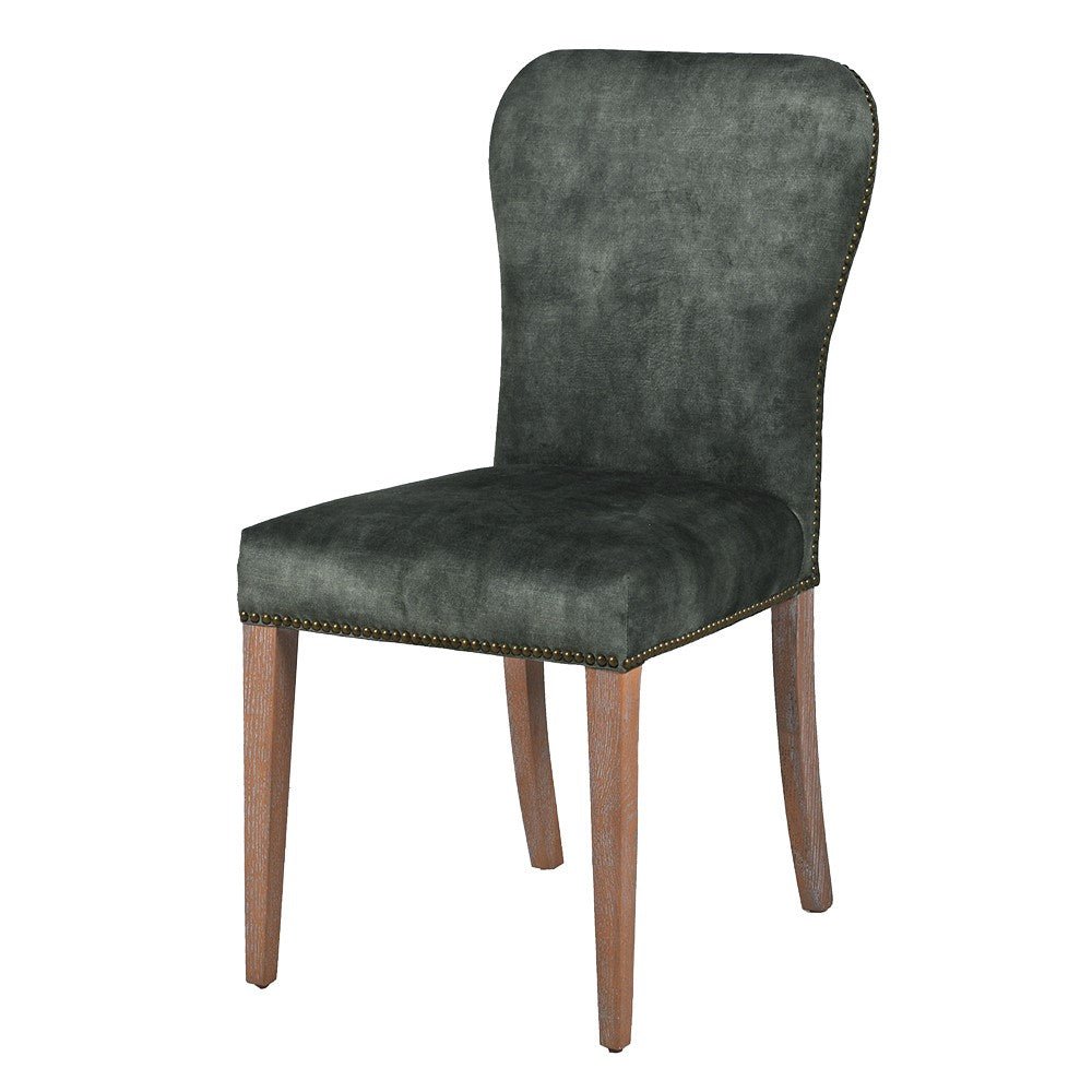 Green Velvet Dining Chair
