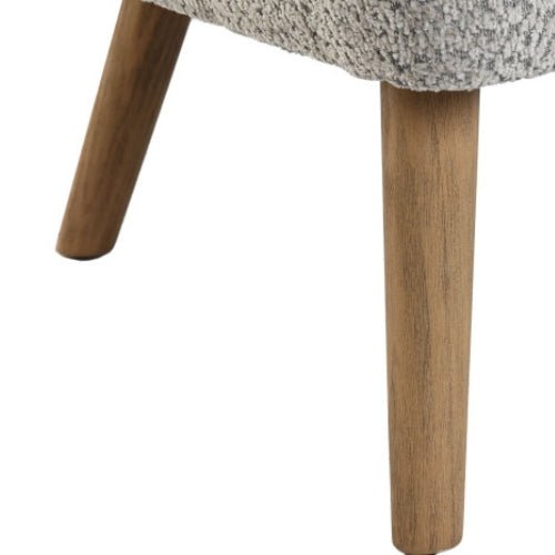 Grey Polyester Armchair - Stylish Comfort for Urban Spaces - LUXONAS