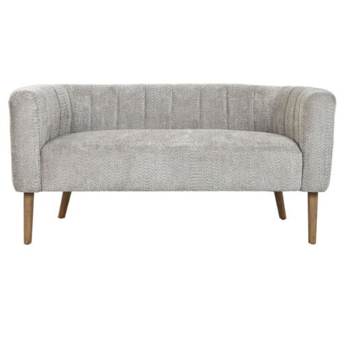 Grey Polyester Sofa – Modern Urban Comfort - LUXONAS