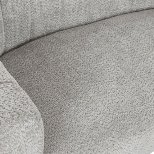 Grey Polyester Sofa – Modern Urban Comfort - LUXONAS