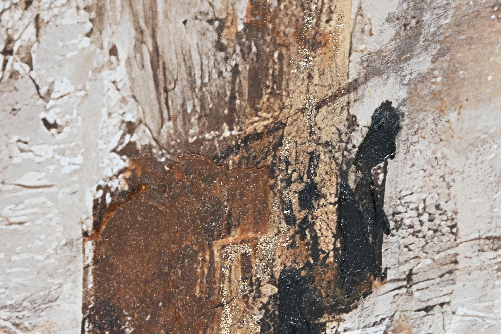 Hand Painted Abstract Wall Art Sersy - LUXONAS